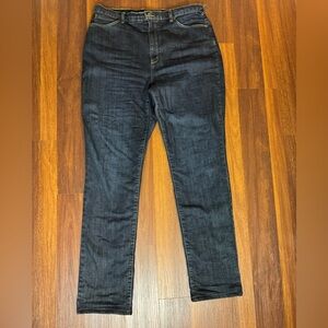 Eddie Bauer Fleece-Lined Jeans | Women’s 18 Tall | Slim Straight